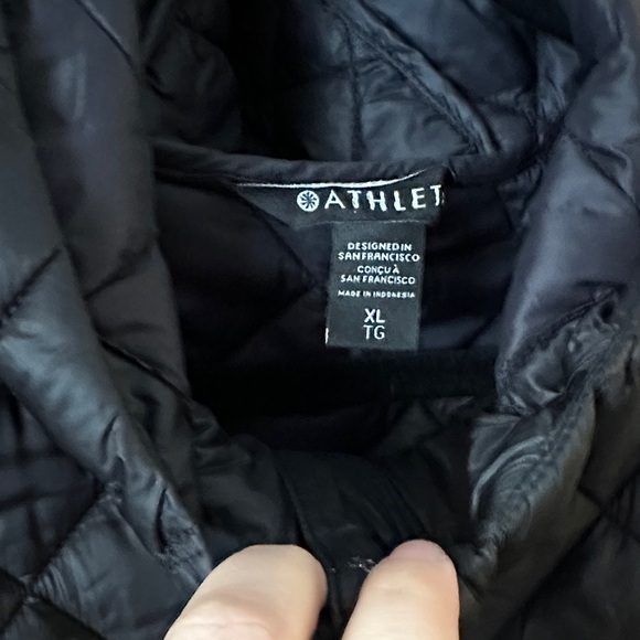 Black Athleta Hooded Jacket | XL - Picture 2 of 4